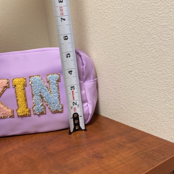 NEW Lavender purple SKIN Cora travel makeup cosmetic skincare bag - Picture 2 of 10